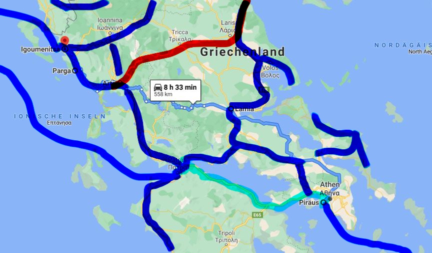 Kreuz und quer durch Griechenland